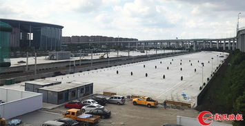 緩解停車難，服務進博會 國展中心周邊停車場新建改造全面加速